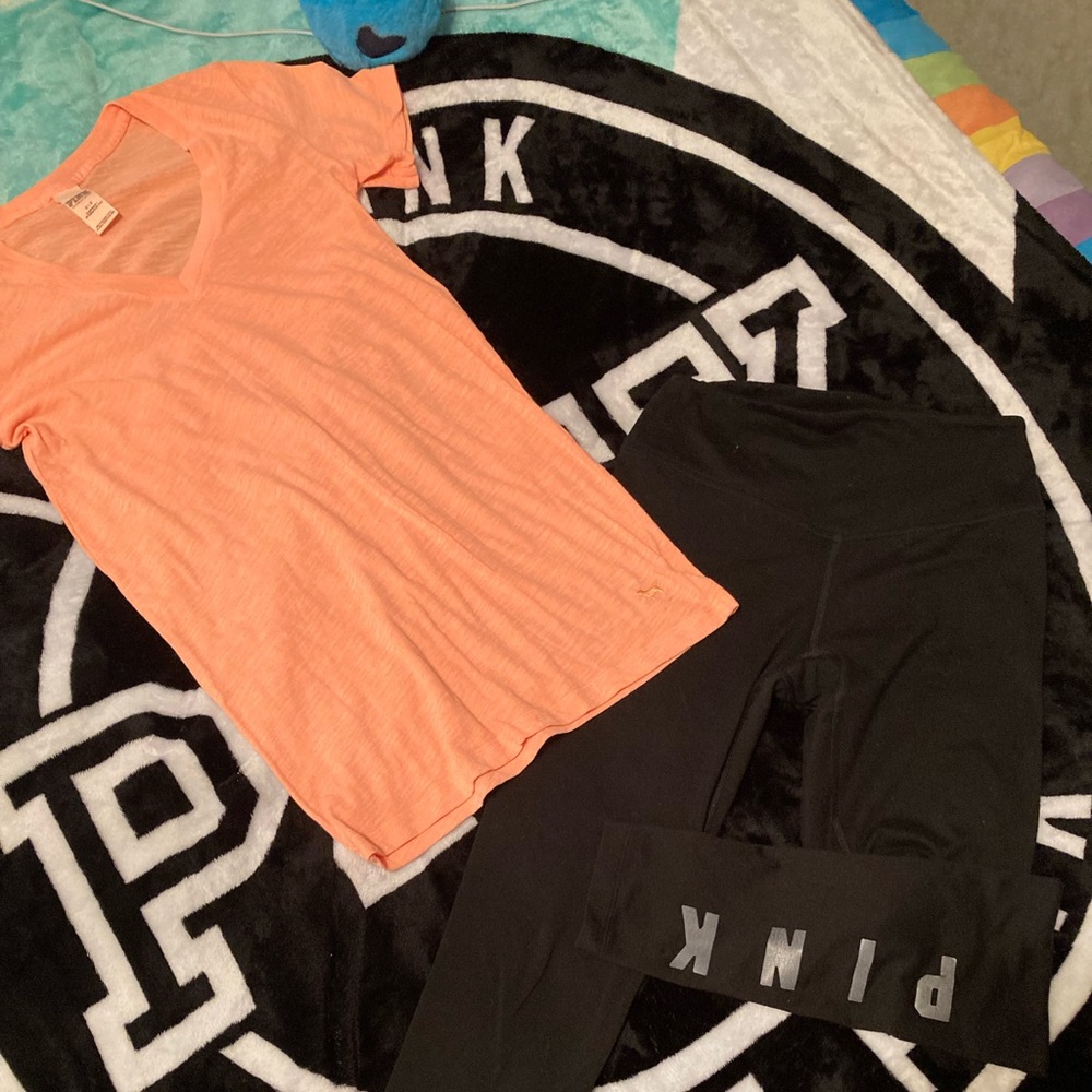 PINK Victoria’s Secret 2 Pc outfit set 📬SEND ANY OFFER 🖋